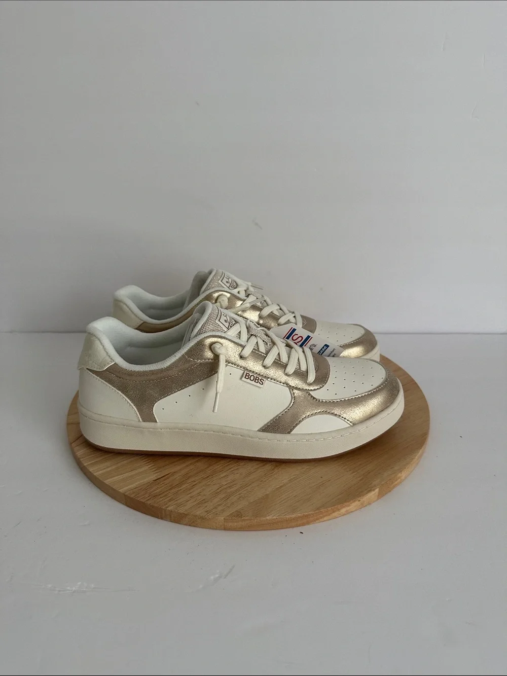 Skechers Bobs B Cute Court Glitz Look Womens Sneakers